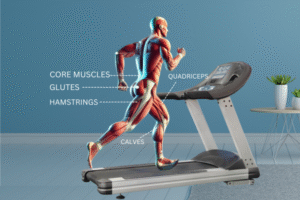 muscle activation while using treadmill