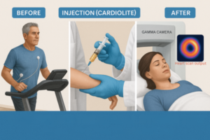 What is cardiolite treadmill stress test