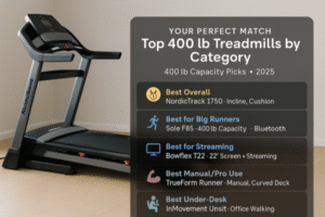 top 400 pound treadmills by catagory